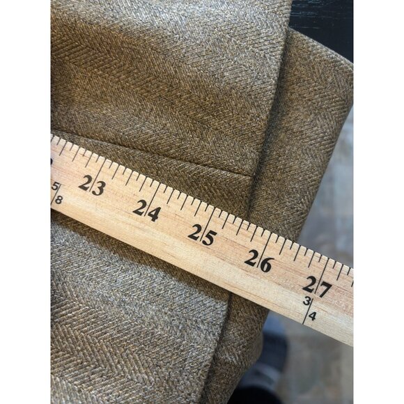 Le Suit Taupe Pant Suit Set Leopard Scarf Womens Size 14 Lush Valley 2 Piece NWT - Picture 7 of 16